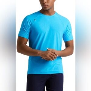 RHONE | Reign Crewneck Tshirt | Scuba Blue | Small